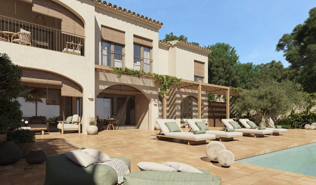 Obra nueva - Villa independiente - Benissa - La Fustera