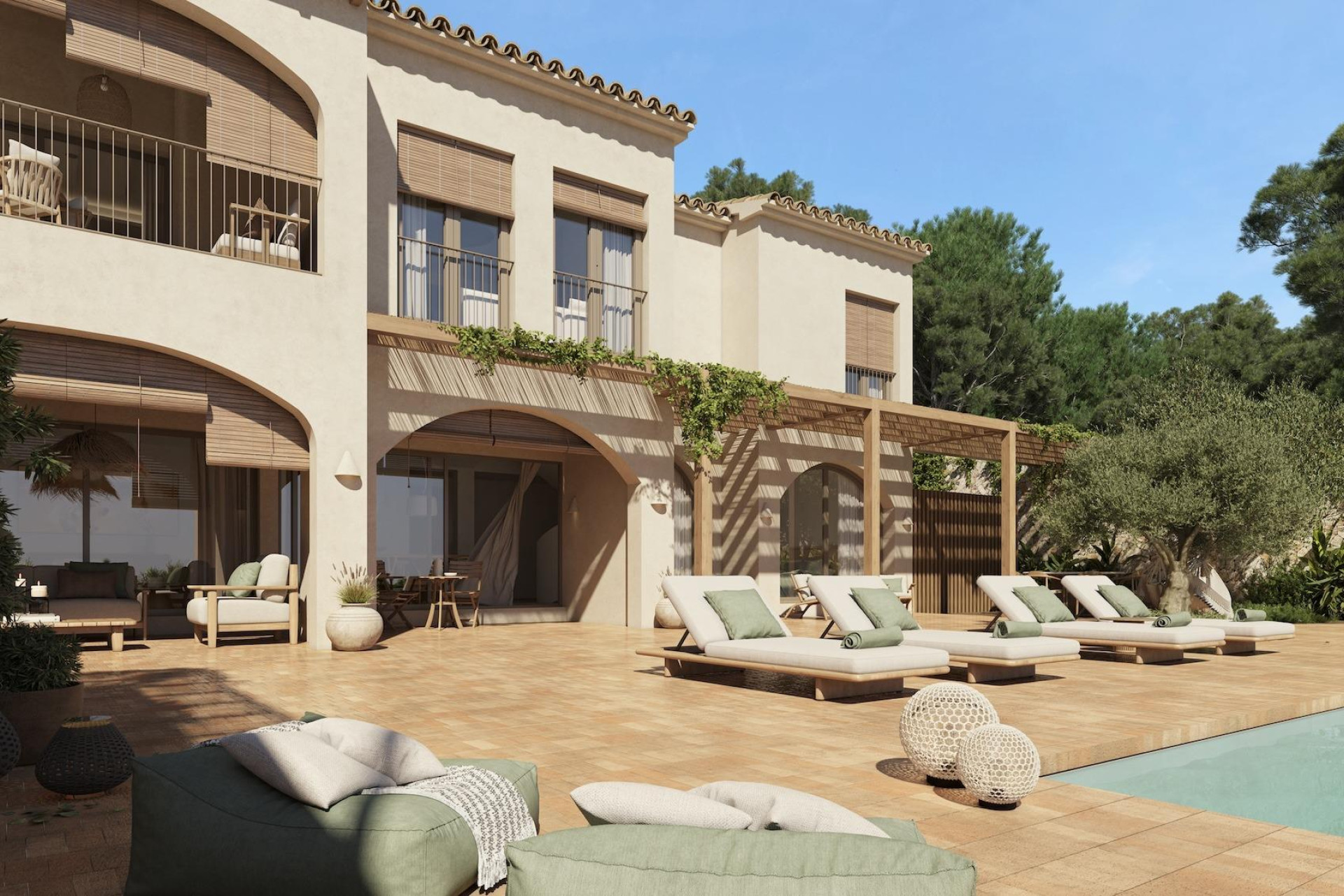 Obra nueva - Villa independiente - Benissa - La Fustera