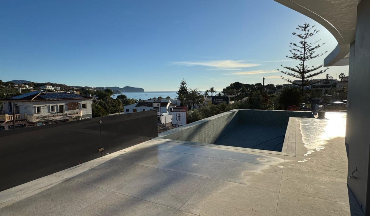 Obra nueva - Villa independiente - Benissa - Playa de La Fustera