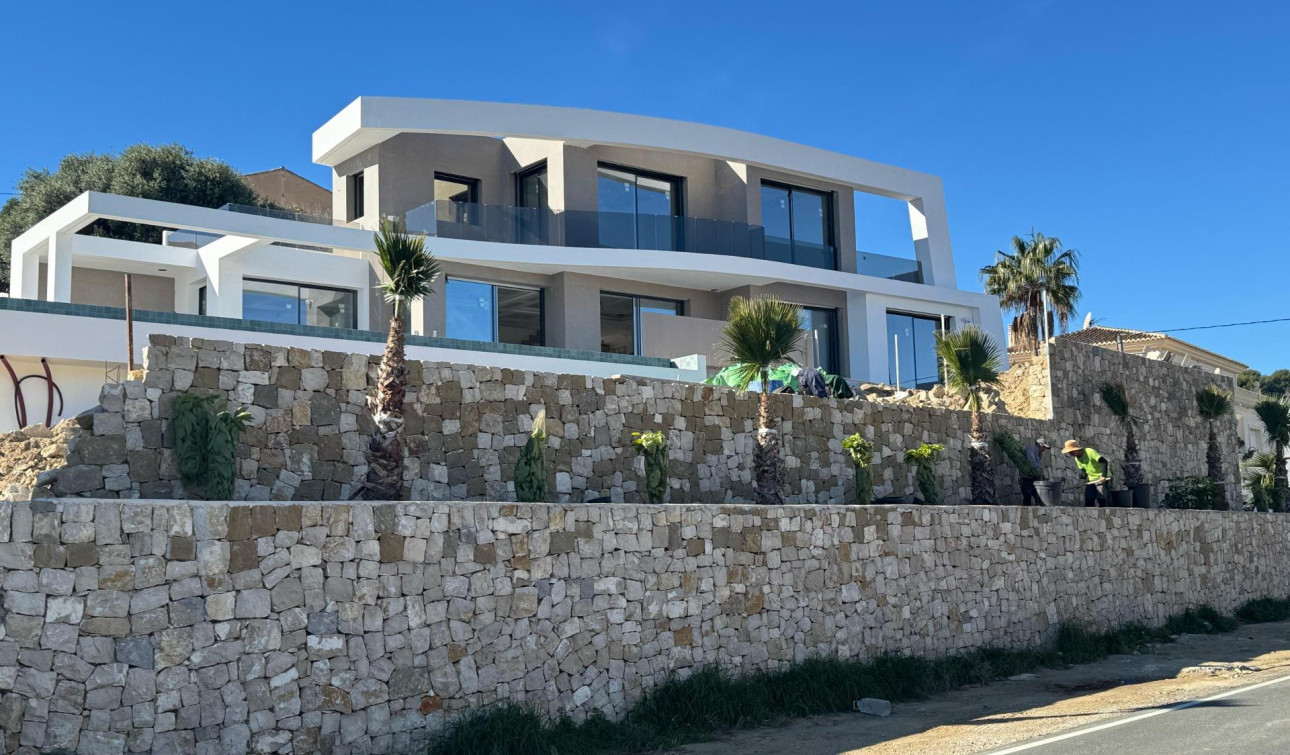 Obra nueva - Villa independiente - Benissa - Playa de La Fustera
