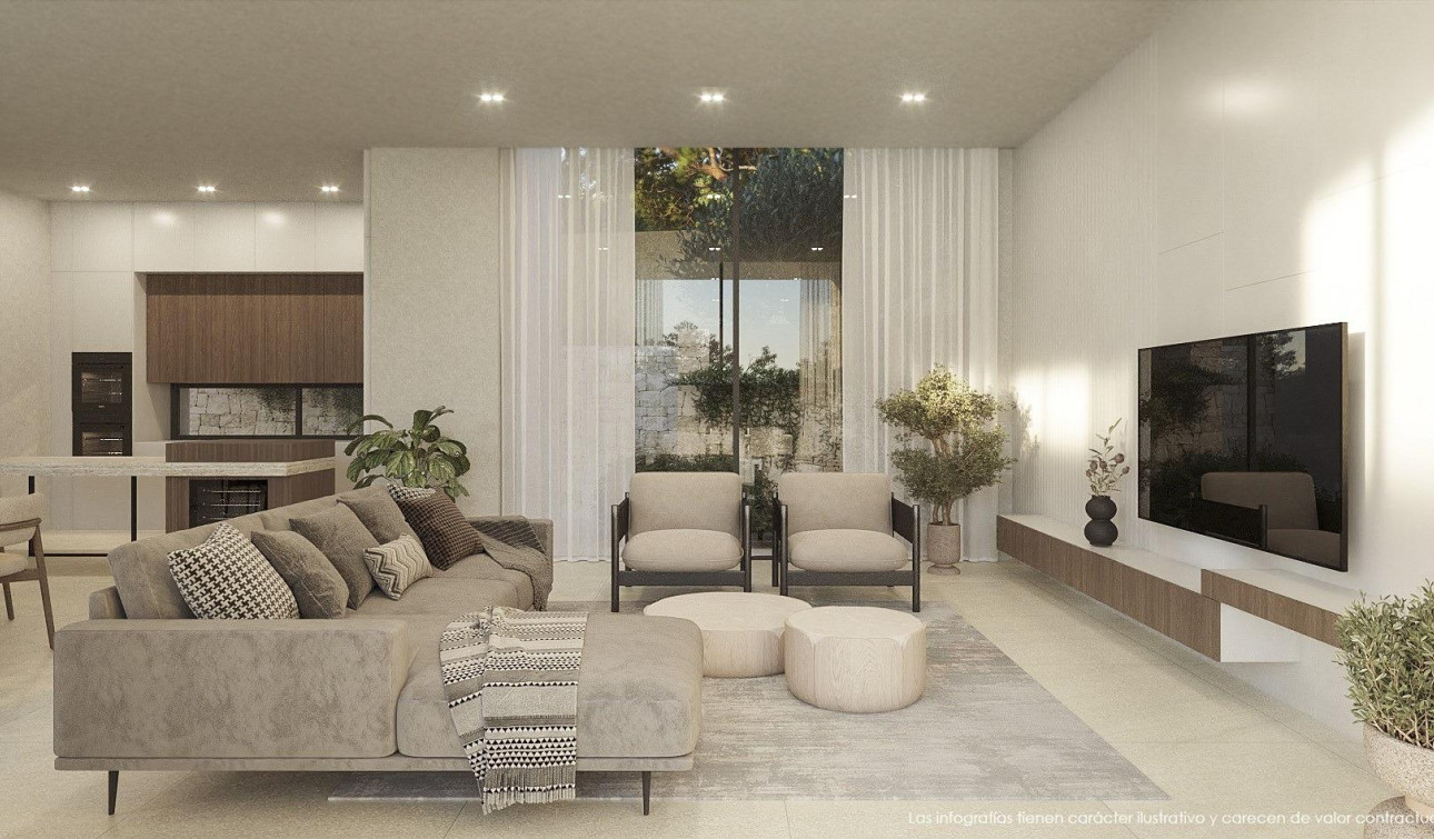 Obra nueva - Villa independiente - Benissa - San Jaime