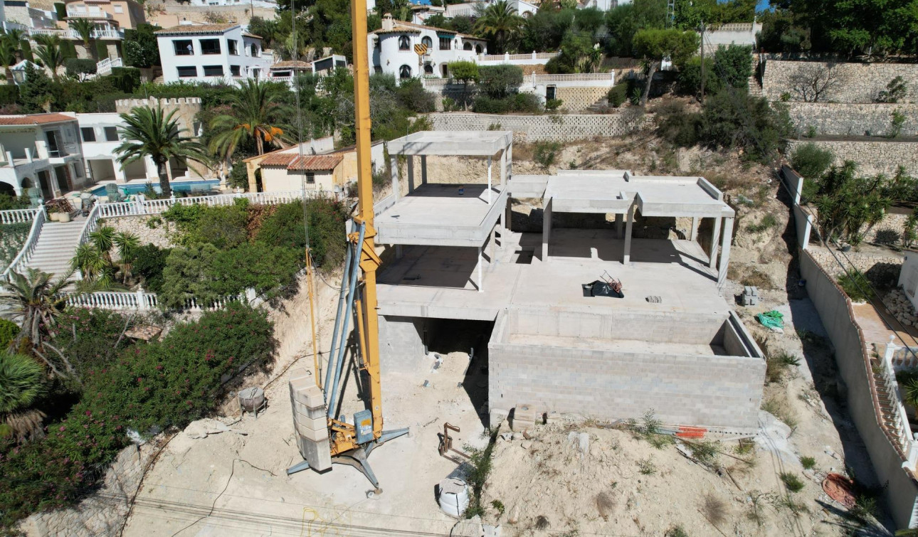 Obra nueva - Villa independiente - Benissa - San Jaime