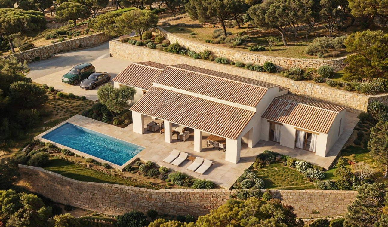Obra nueva - Villa independiente - Benissa - Serrallonga
