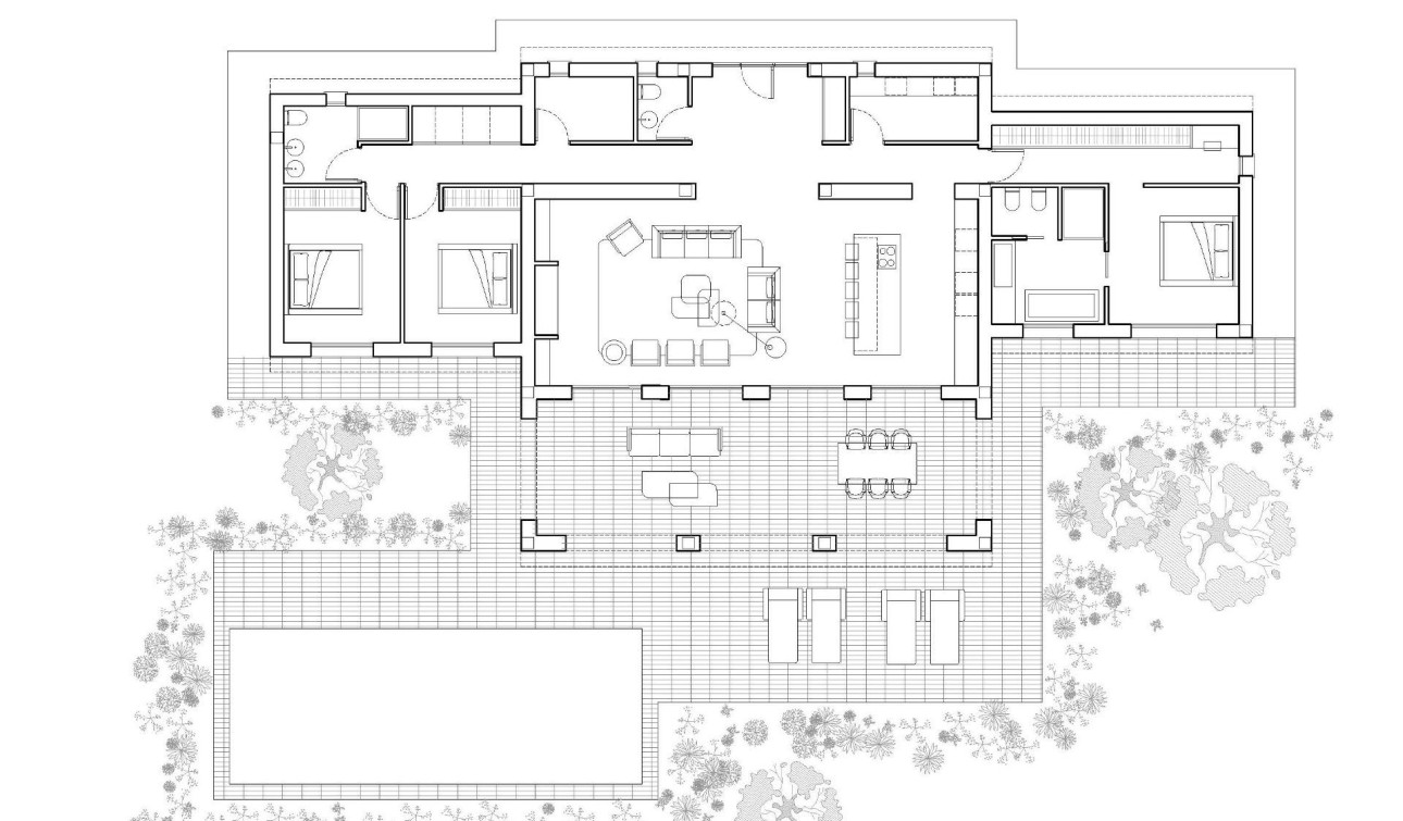 Obra nueva - Villa independiente - Benissa - Serrallonga
