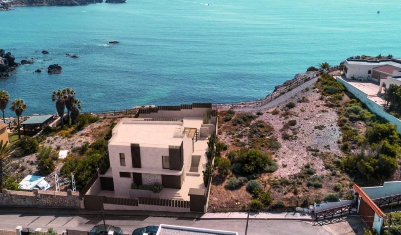 Obra nueva - Villa independiente - Cabo de Palos - Cala Flores