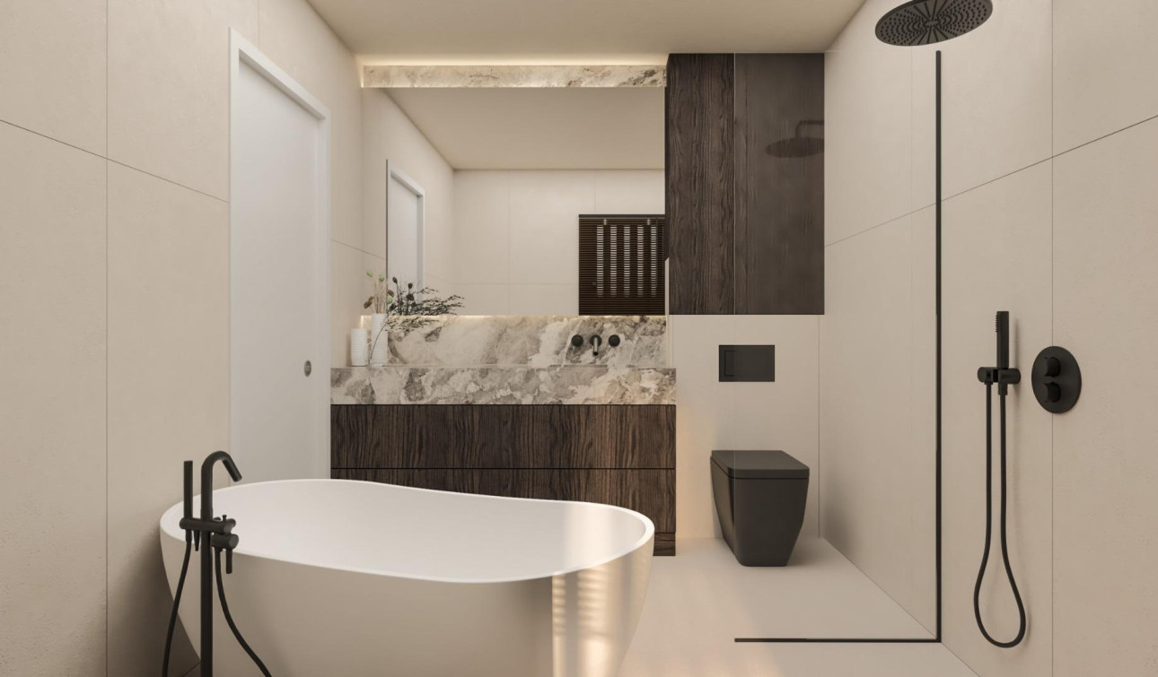 Obra nueva - Villa independiente - Cabo de Palos - Cala Flores