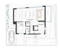 Obra nueva - Villa independiente - Cabo de Palos - Cala Flores