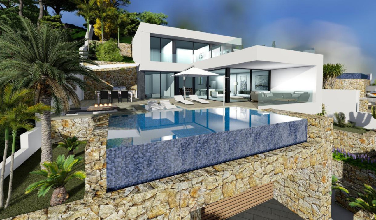 Obra nueva - Villa independiente - Calpe - Maryvilla