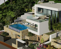 Obra nueva - Villa independiente - Calpe - Maryvilla