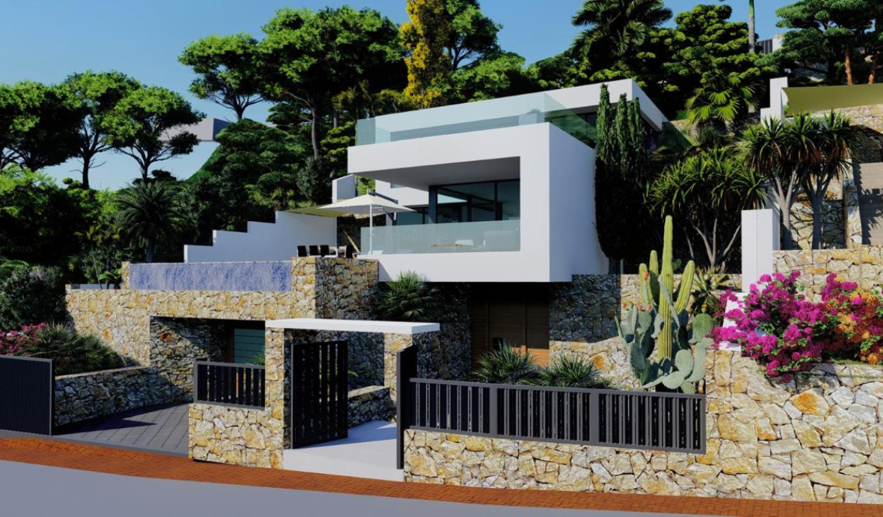 Obra nueva - Villa independiente - Calpe - Maryvilla