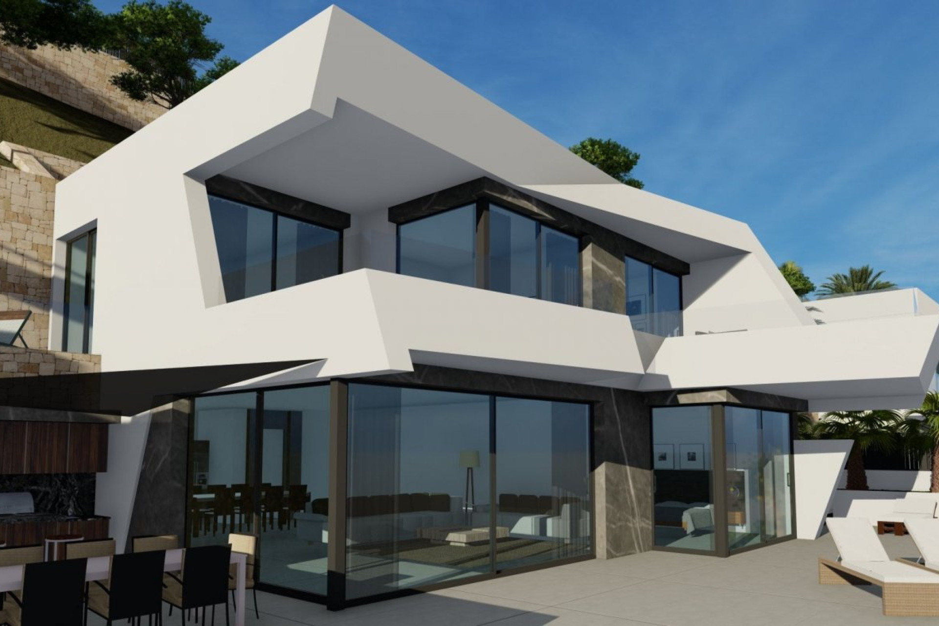 Obra nueva - Villa independiente - Calpe - Maryvilla