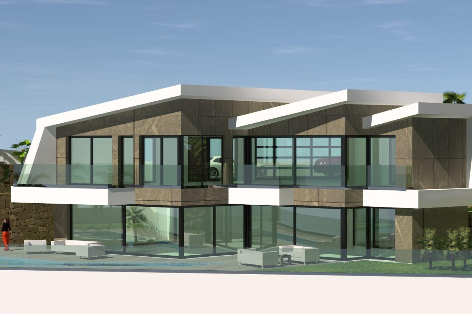 Obra nueva - Villa independiente - Calpe - Maryvilla