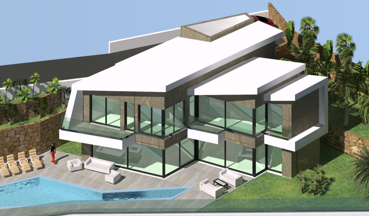 Obra nueva - Villa independiente - Calpe - Maryvilla