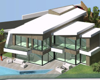 Obra nueva - Villa independiente - Calpe - Maryvilla