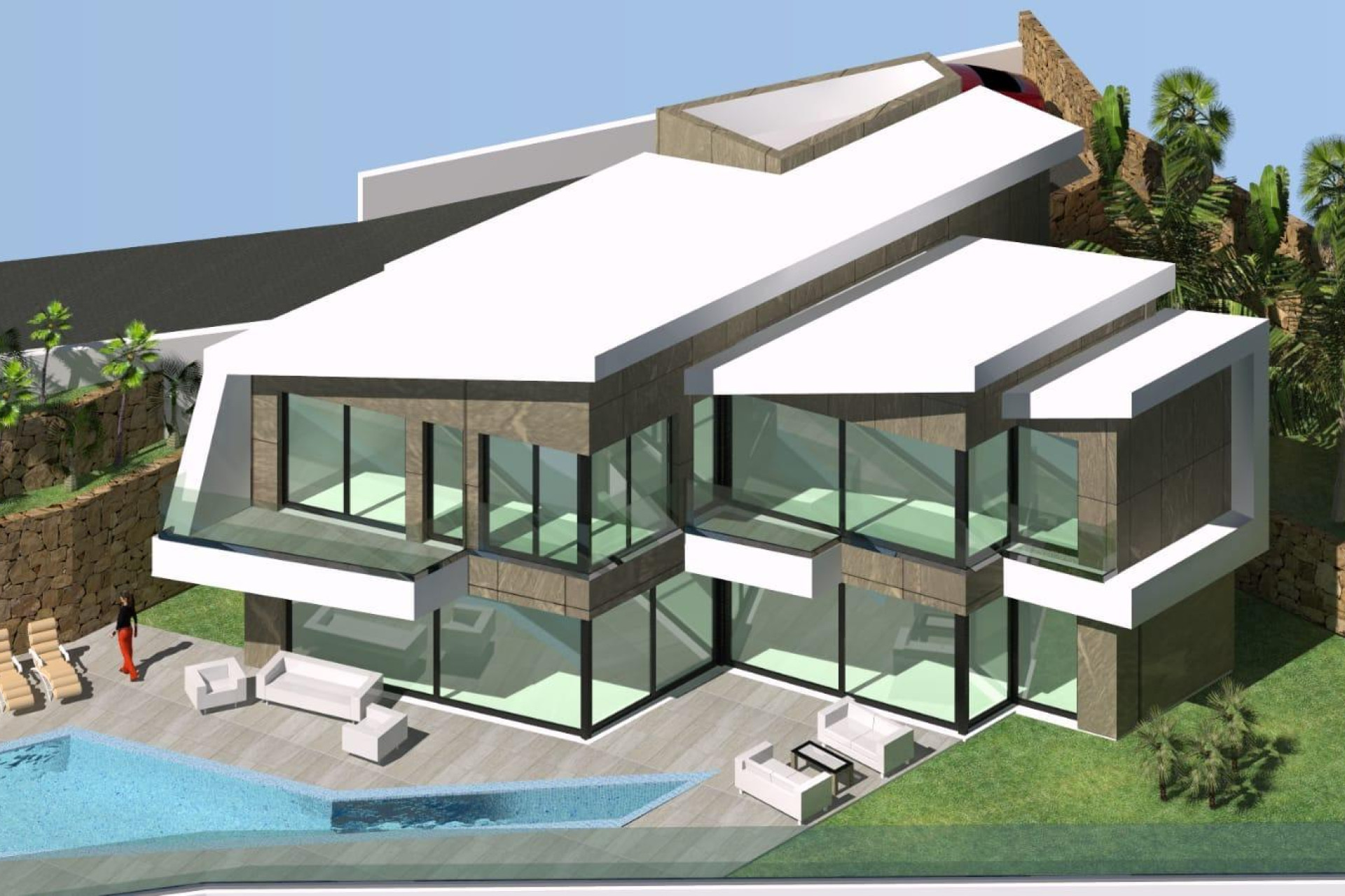 Obra nueva - Villa independiente - Calpe - Maryvilla