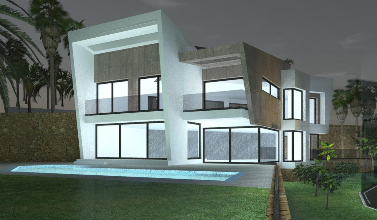 Obra nueva - Villa independiente - Calpe - Maryvilla