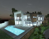 Obra nueva - Villa independiente - Calpe - Maryvilla