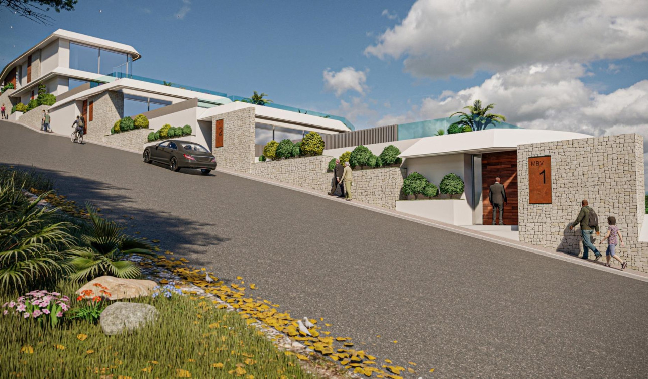 Obra nueva - Villa independiente - Calpe - Mascarat