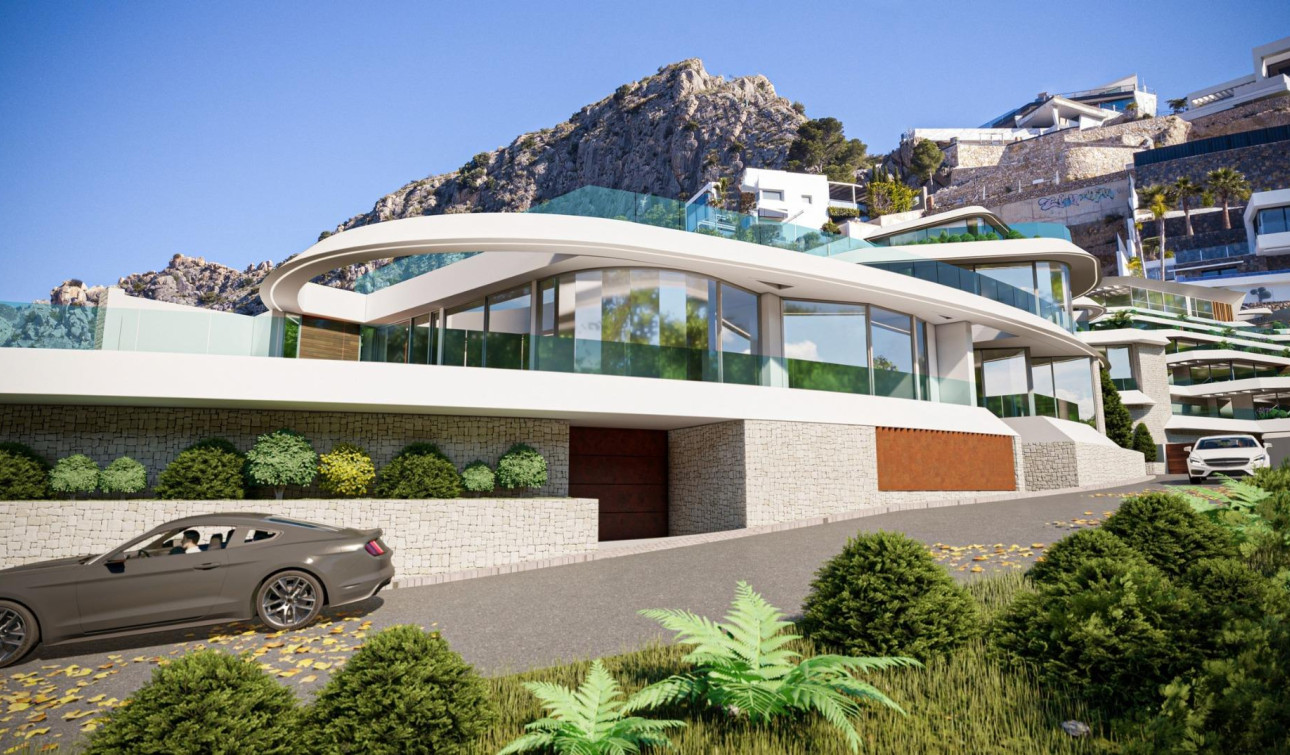 Obra nueva - Villa independiente - Calpe - Mascarat
