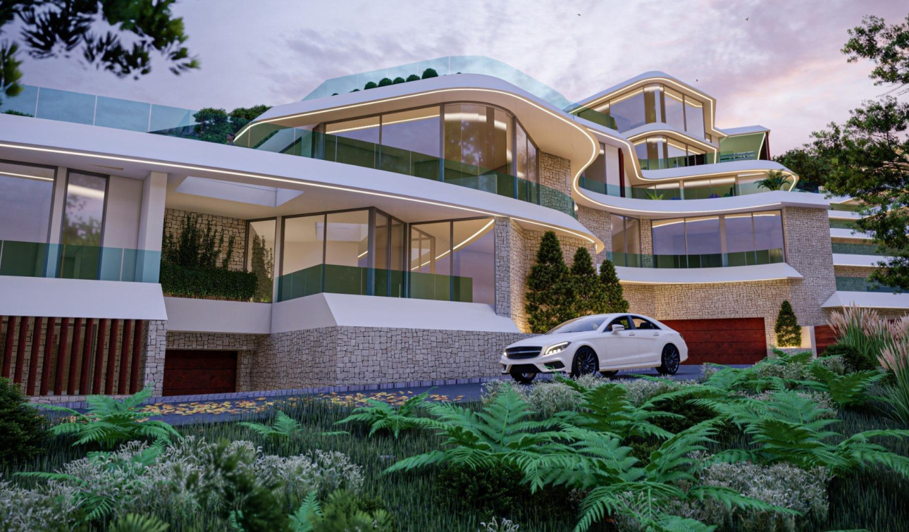 Obra nueva - Villa independiente - Calpe - Mascarat