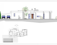 Obra nueva - Villa independiente - Calpe - Pla Roig