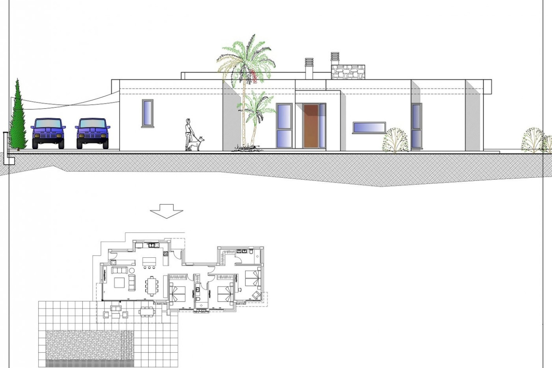 Obra nueva - Villa independiente - Calpe - Pla Roig