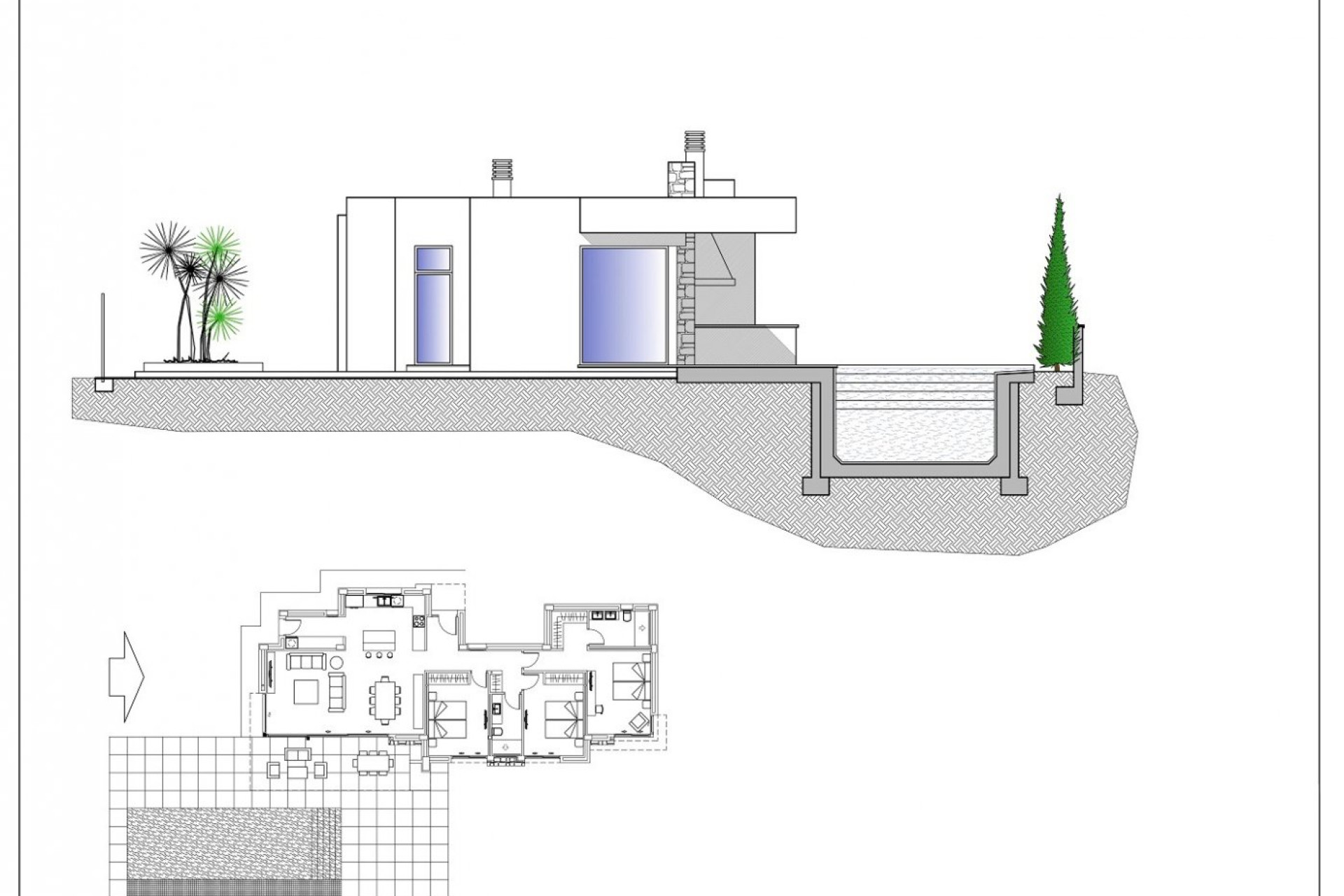 Obra nueva - Villa independiente - Calpe - Pla Roig