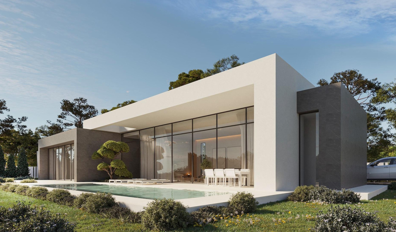 Obra nueva - Villa independiente - Calpe - Pla Roig