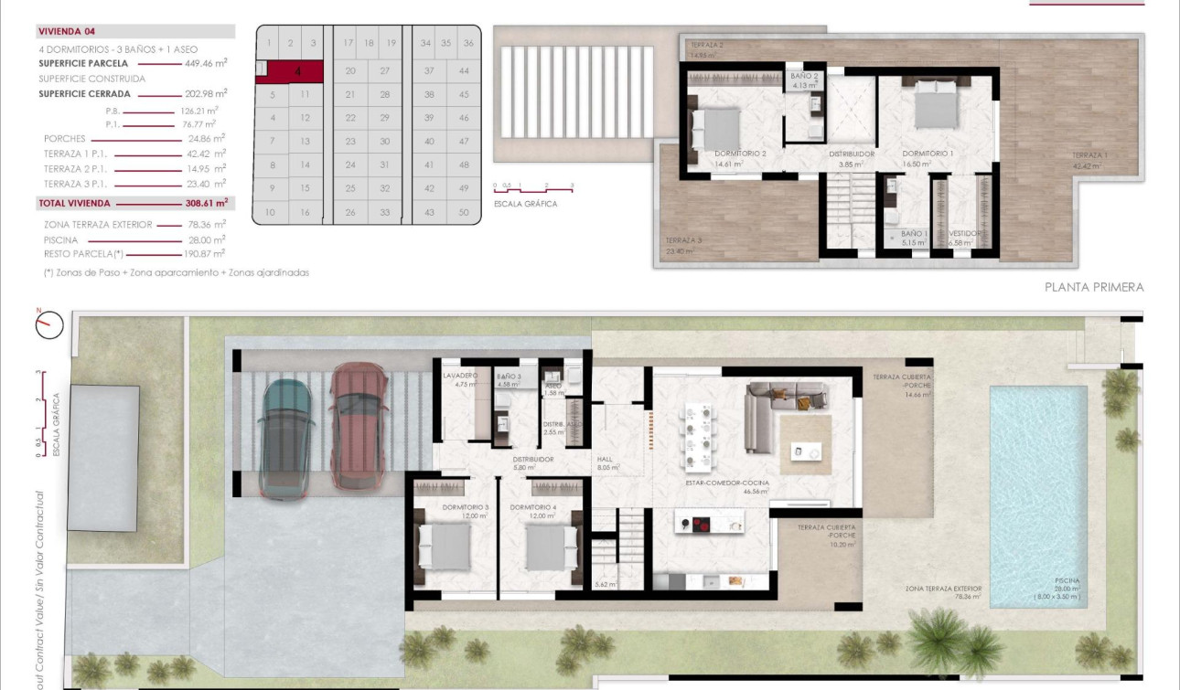 Obra nueva - Villa independiente - Ciudad Quesada - Lo Marabú