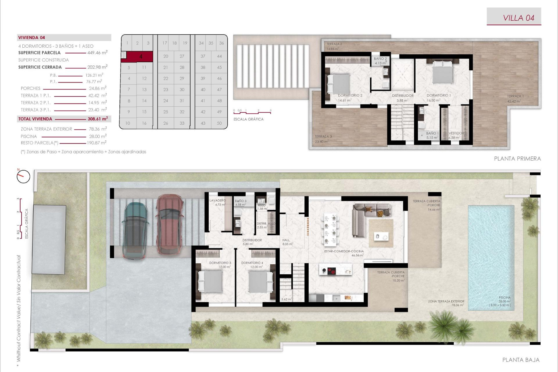 Obra nueva - Villa independiente - Ciudad Quesada - Lo Marabú