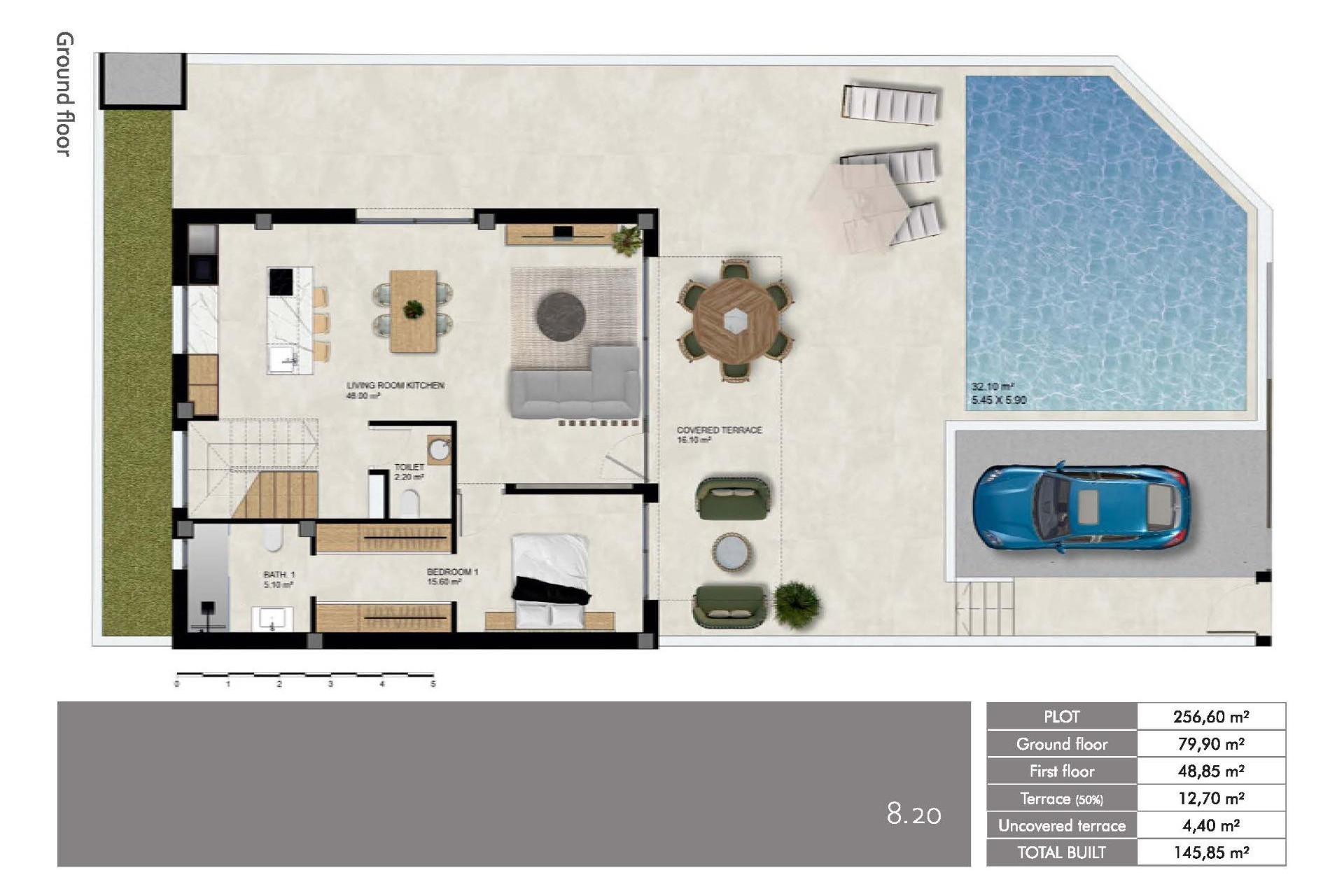 Obra nueva - Villa independiente - Dolores - Sector 3