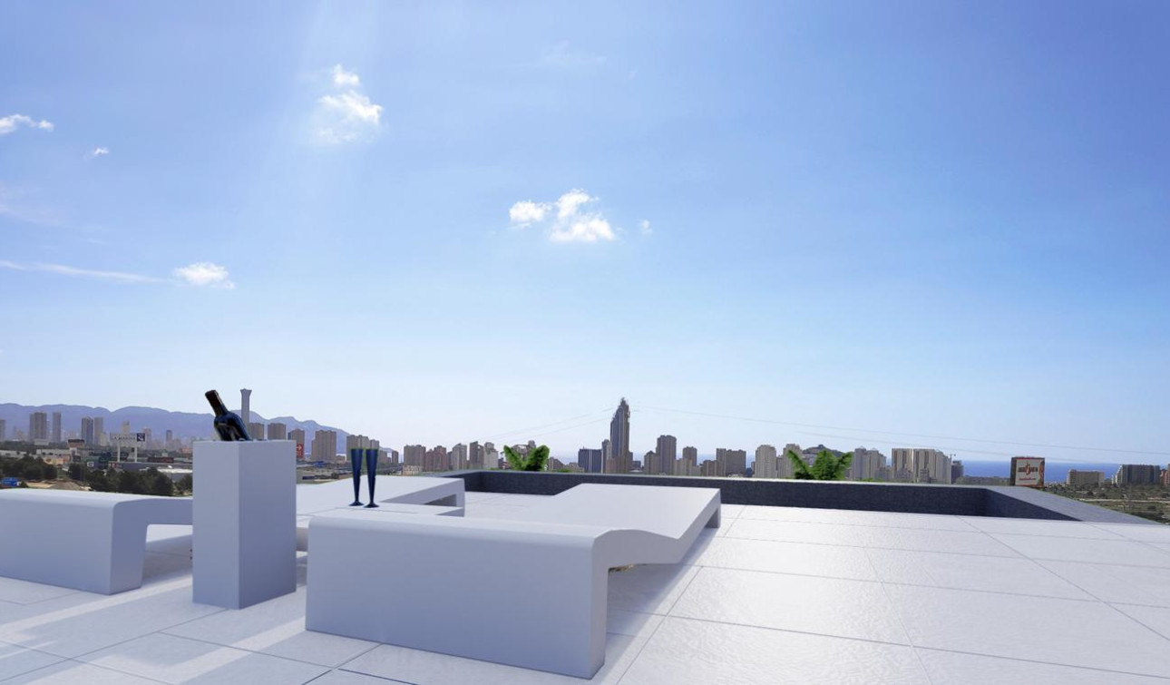 Obra nueva - Villa independiente - Finestrat - Campana Garden