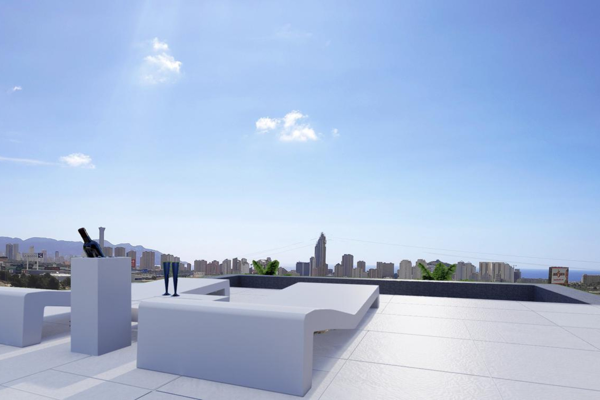 Obra nueva - Villa independiente - Finestrat - Campana Garden