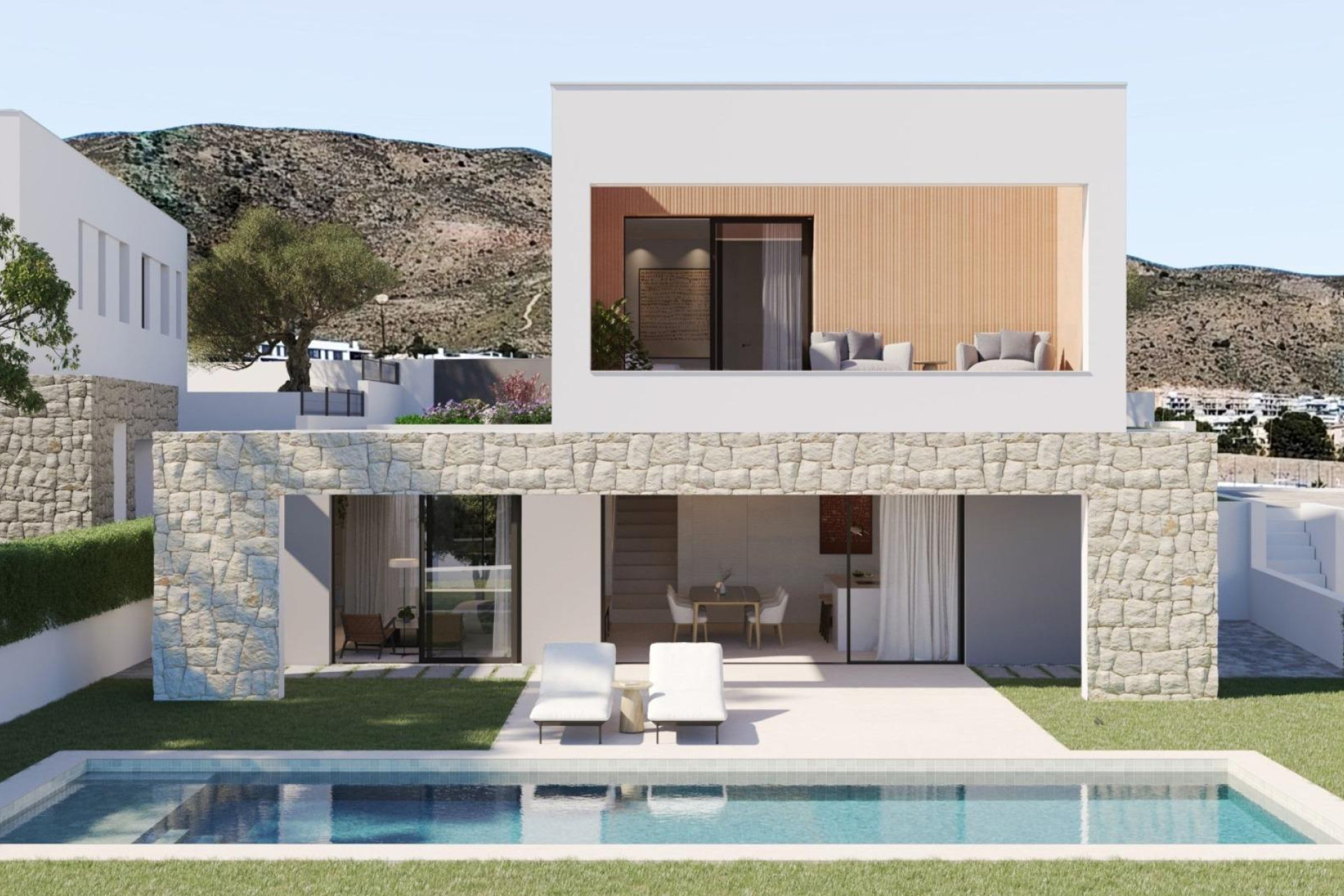 Obra nueva - Villa independiente - Finestrat - Campana Garden