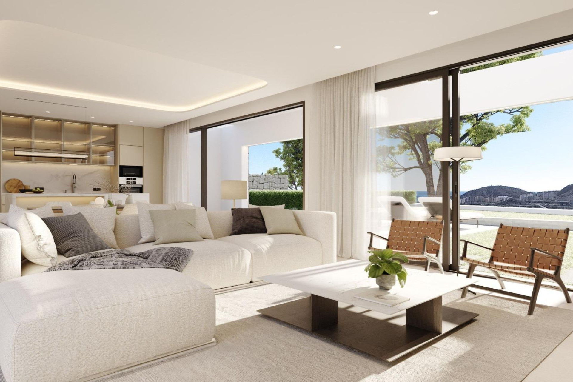 Obra nueva - Villa independiente - Finestrat - Campana Garden