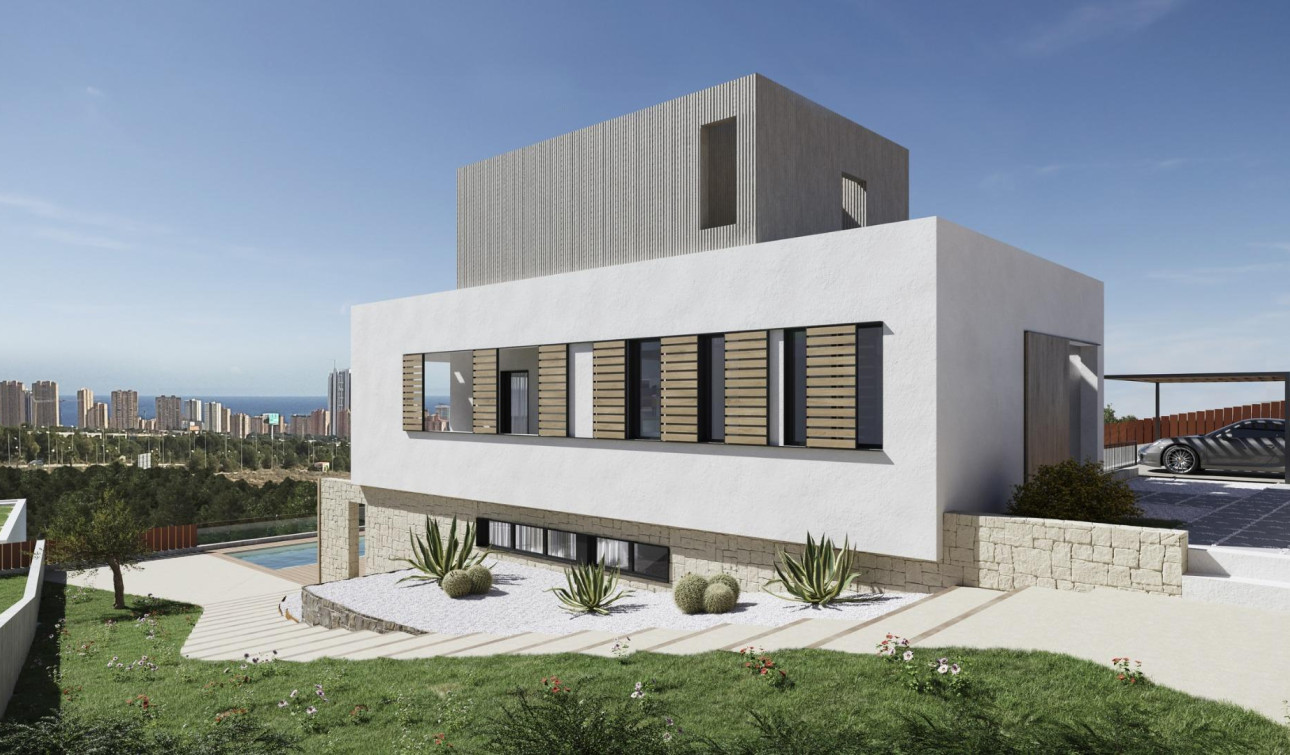 Obra nueva - Villa independiente - Finestrat - Campana Garden