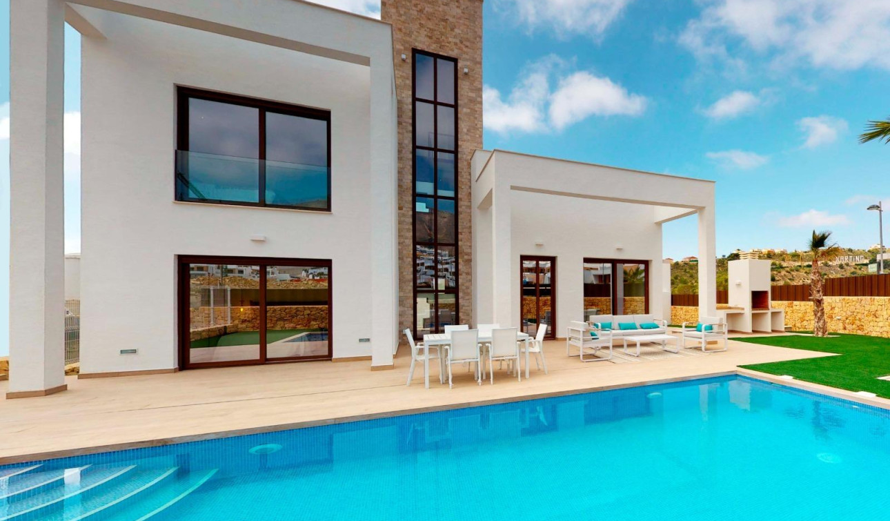 Obra nueva - Villa independiente - Finestrat - Campana Garden