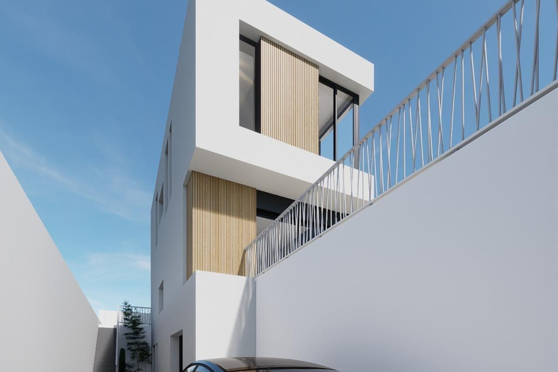 Obra nueva - Villa independiente - Finestrat - Campana Garden