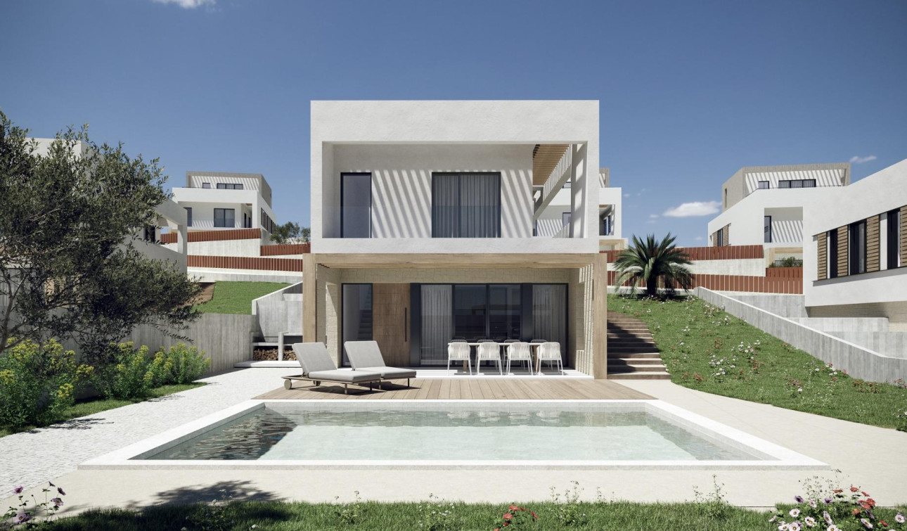 Obra nueva - Villa independiente - Finestrat - Campana Garden