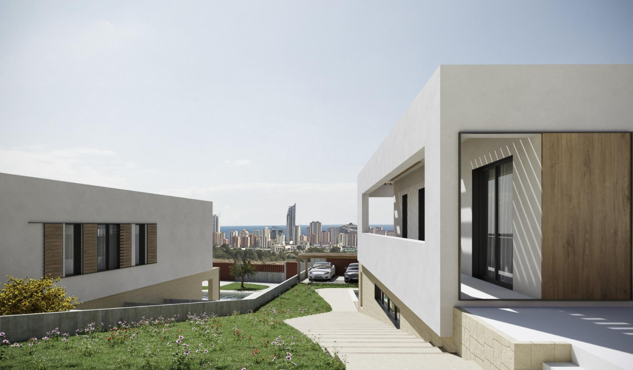 Obra nueva - Villa independiente - Finestrat - Campana Garden