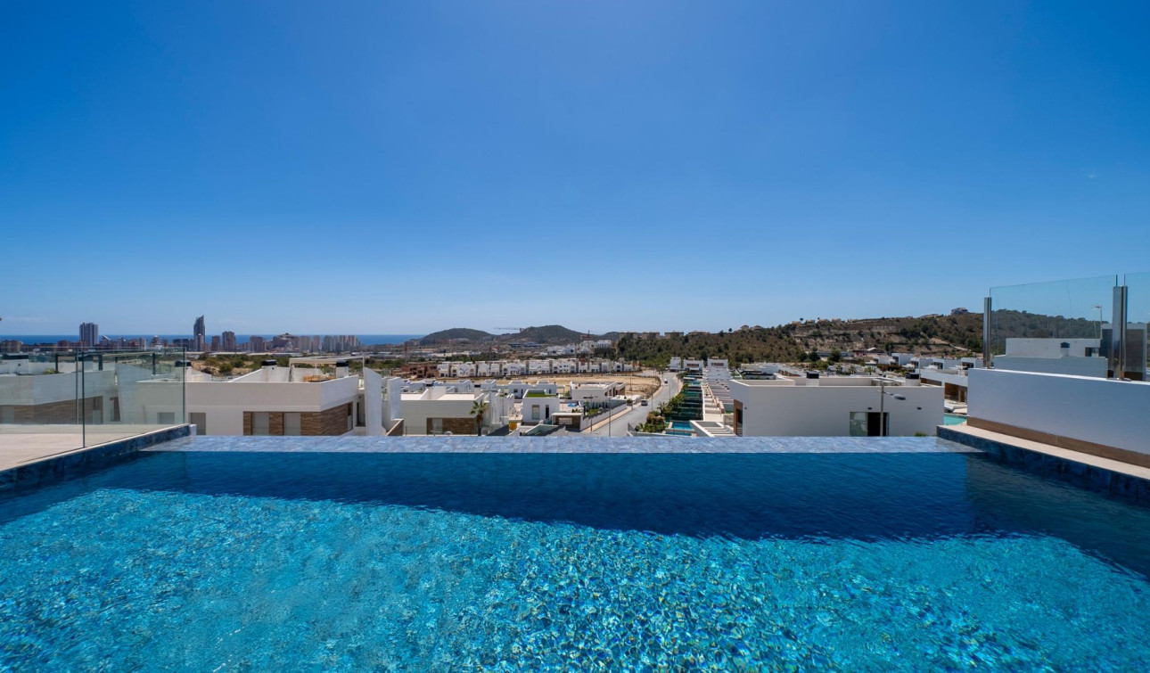 Obra nueva - Villa independiente - Finestrat - Campana Garden