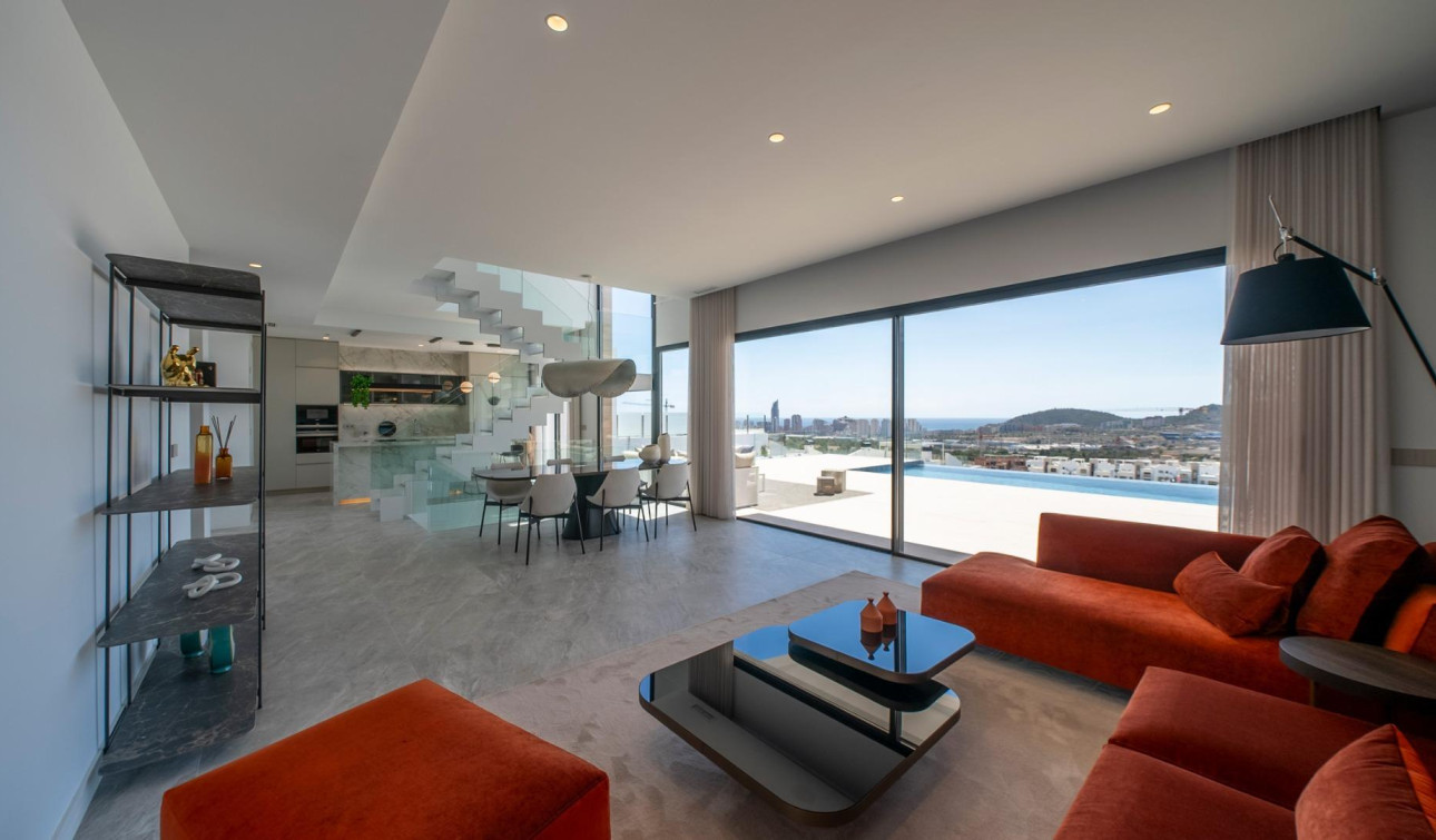 Obra nueva - Villa independiente - Finestrat - Campana Garden