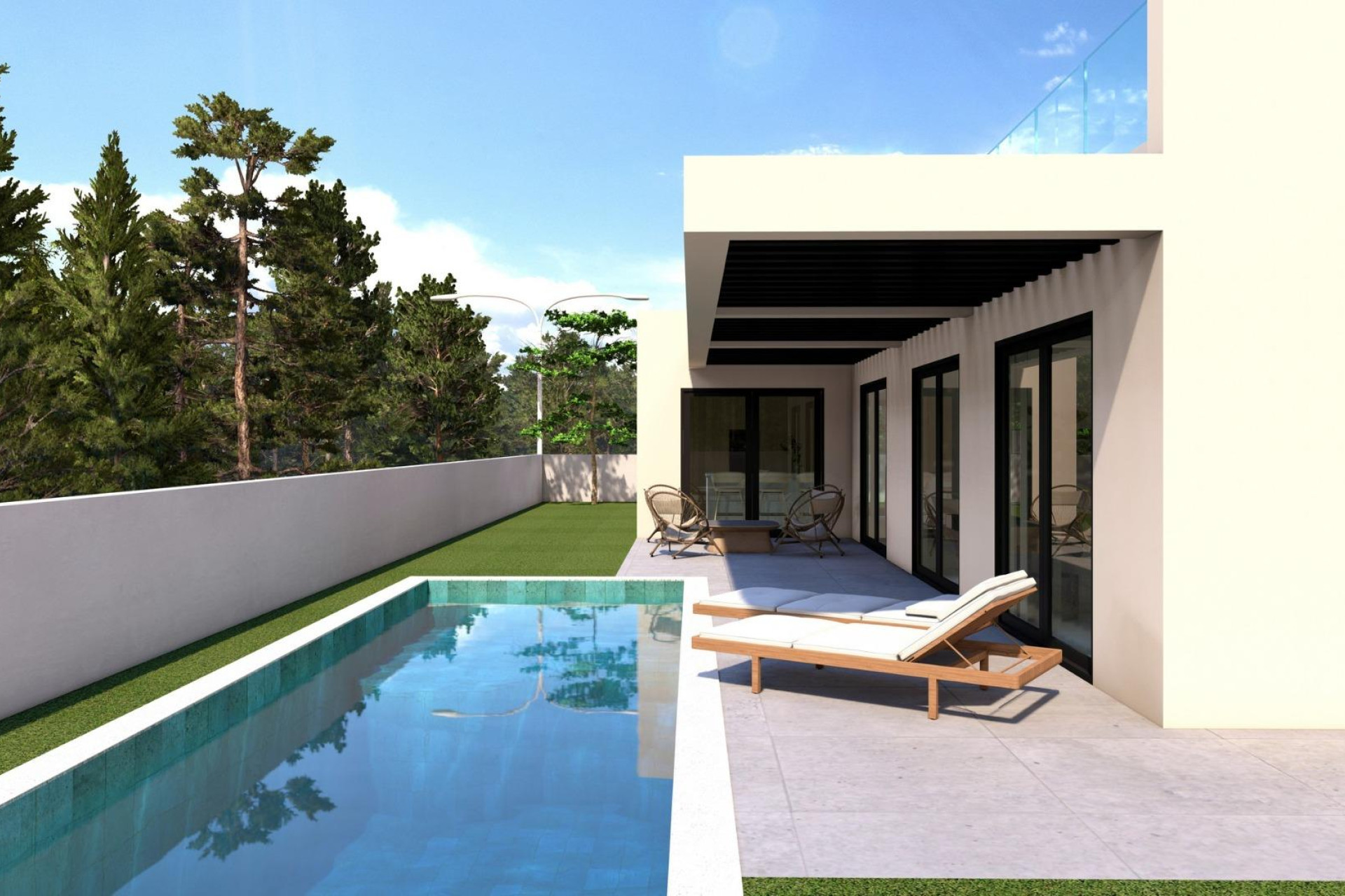 Obra nueva - Villa independiente - Finestrat - Golf Bahia