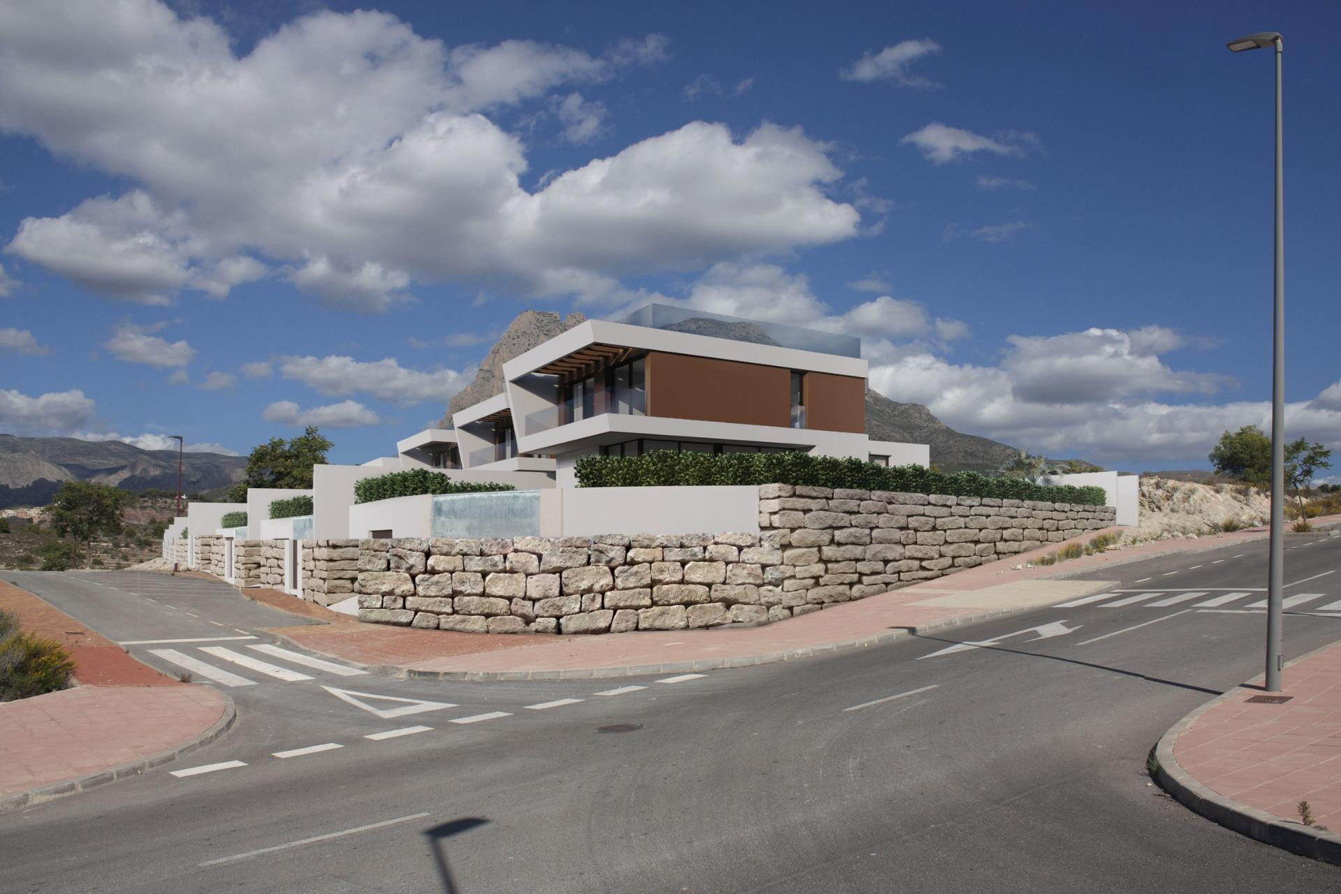 Obra nueva - Villa independiente - Finestrat - Puig Campana Golf