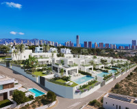 Obra nueva - Villa independiente - Finestrat - Sierra Cortina