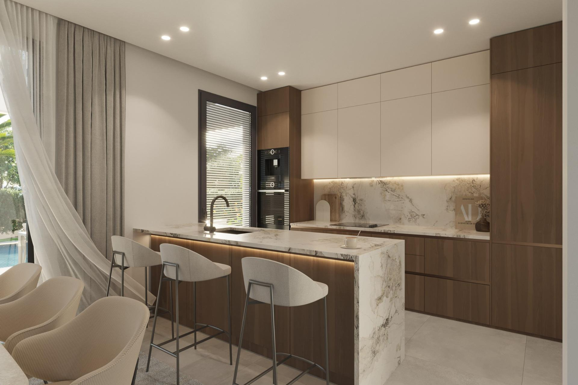 Obra nueva - Villa independiente - Finestrat - Sierra Cortina