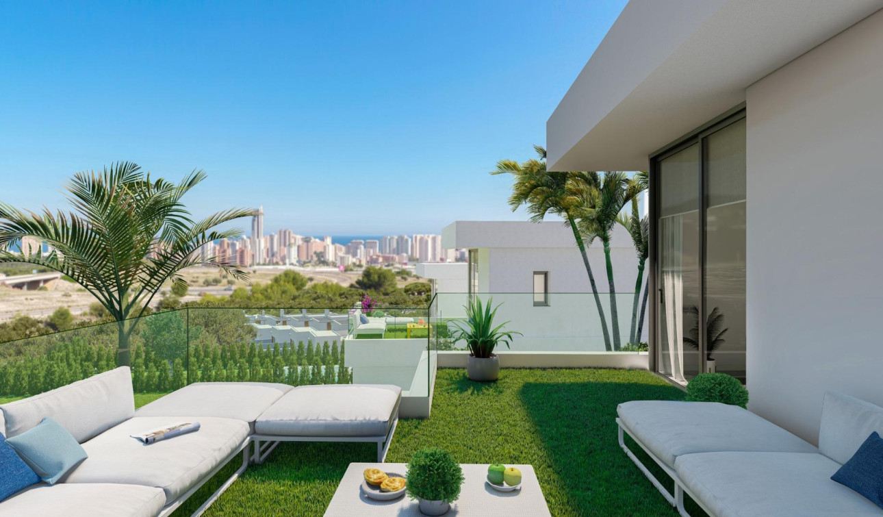 Obra nueva - Villa independiente - Finestrat - Sierra Cortina