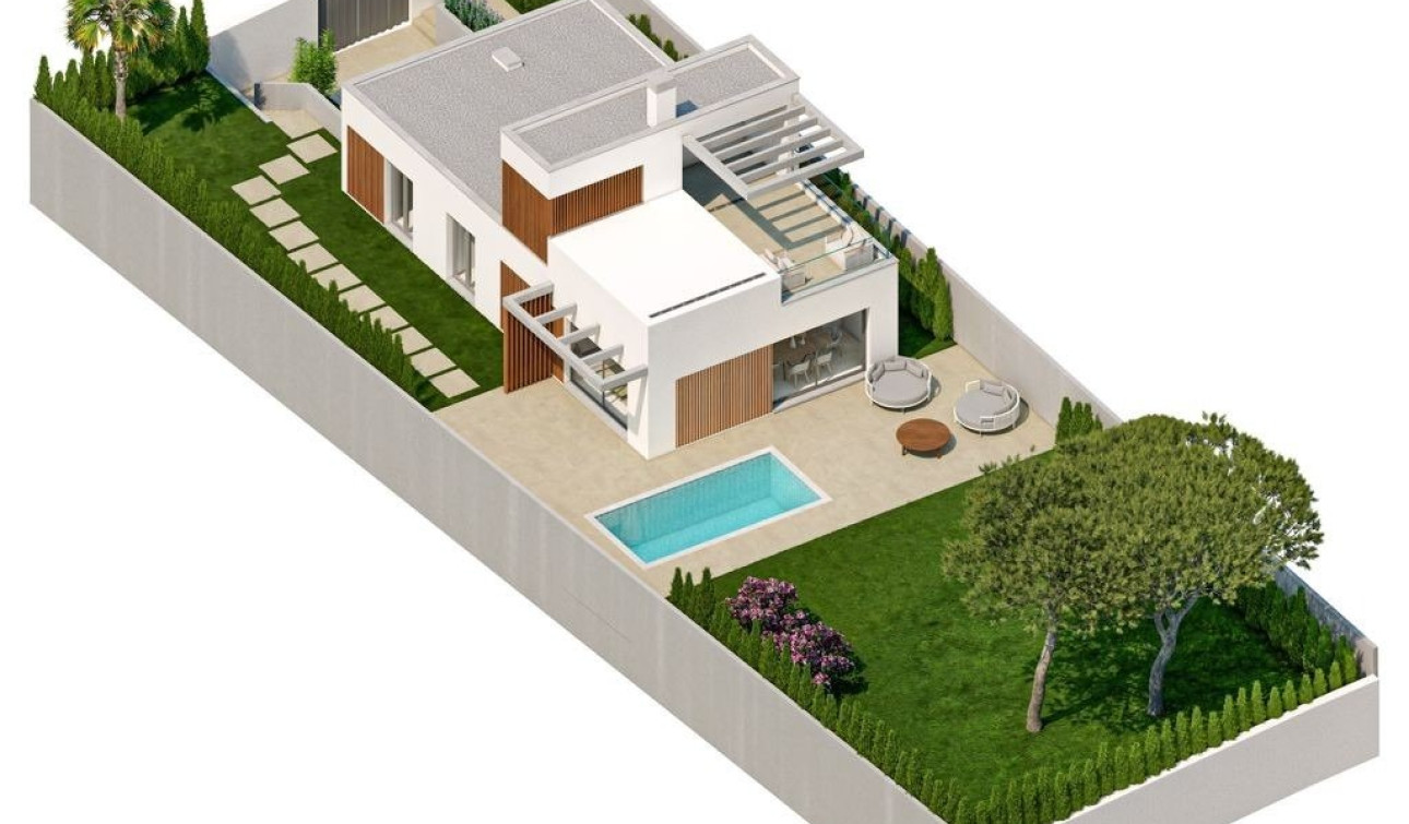 Obra nueva - Villa independiente - Finestrat - Sierra Cortina