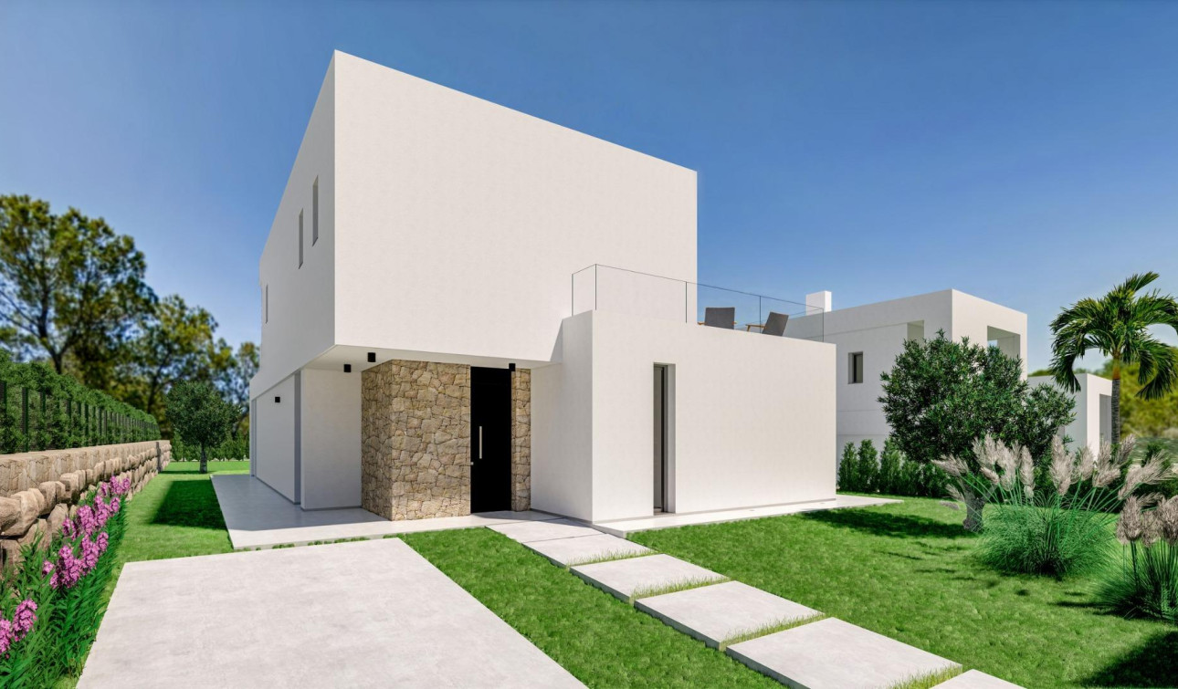 Obra nueva - Villa independiente - Finestrat - Sierra Cortina