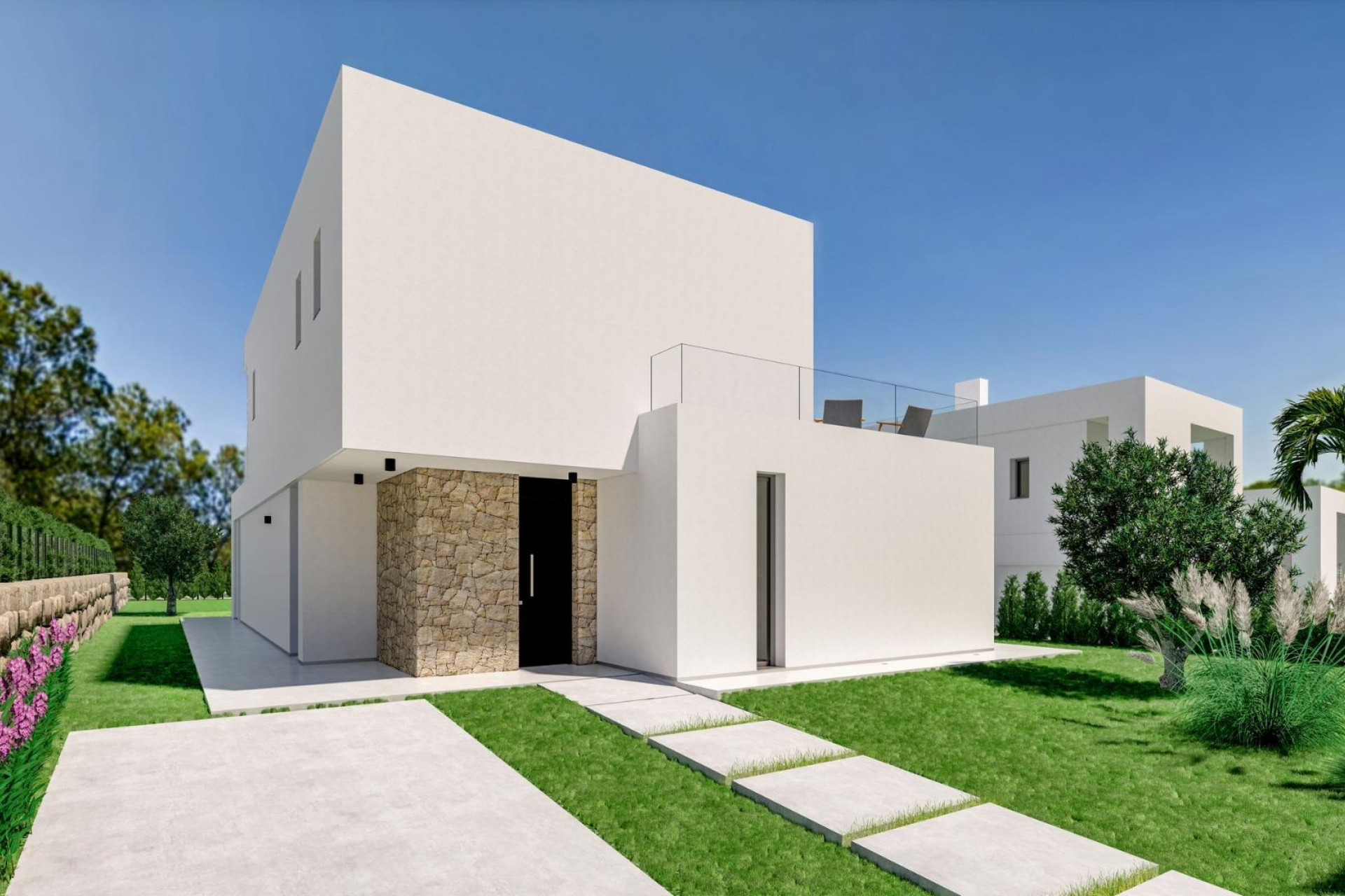 Obra nueva - Villa independiente - Finestrat - Sierra Cortina